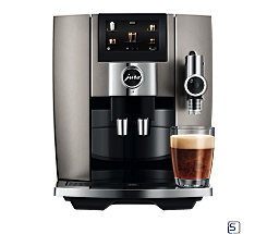 JURA J8 leasen, Midnight Silver (EA), neues Modell 2023